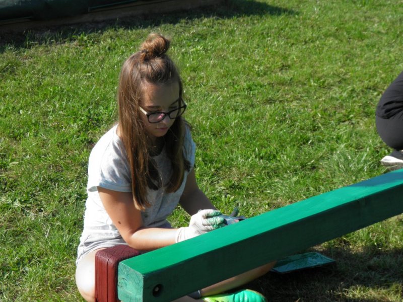 wolontariat malowanie